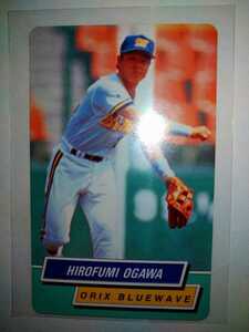  Ogawa . writing 95 Calbee Professional Baseball chip sNo.30 Orix blue wave 