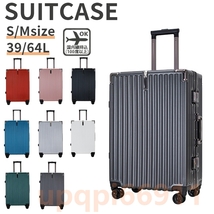 スーツケース 機内持ち込み 軽量 アルミフレーム 小型 Sサイズ おしゃれ 40l 短途旅行 出張 3-5日用 かわいい ins人気 キャリーケース 8色_画像1