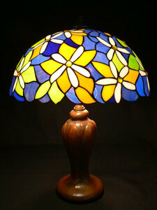 *[ free shipping ] new goods * elegant Tiffany stain do lamp * citrus basket * height 58.*