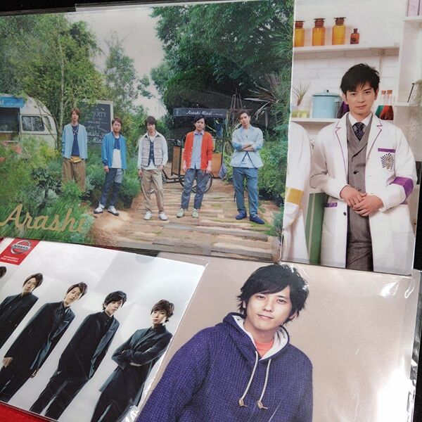 【ニノさん推しにオススメ!】嵐 クリアファイル 4点セット