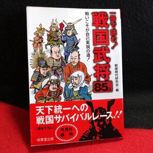 【即購入歓迎☆歴史好きにオススメ!】一冊で読む！戦国武将８５人　戦いこそが自己実現の道！ （成美文庫） 戦国時代研究会／編