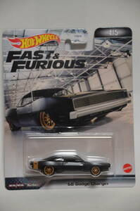 Hot Wheels FAST & FURIOUS ’68 Dodge Charger #4/5★HW ホットウィール ダッヂ チャージャー ダッジ