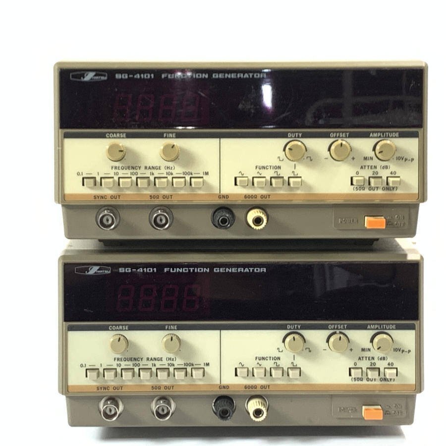 オープニング 大放出セール IWATSU 岩通 SG-4104 5MHzファンクション