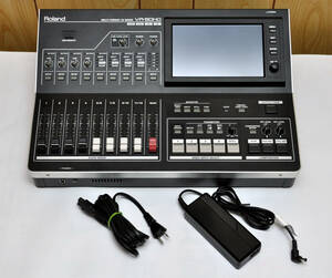  clean! Roland VR-50HD Roland multi format AV mixer video switch .-12ch digital audio mixer *