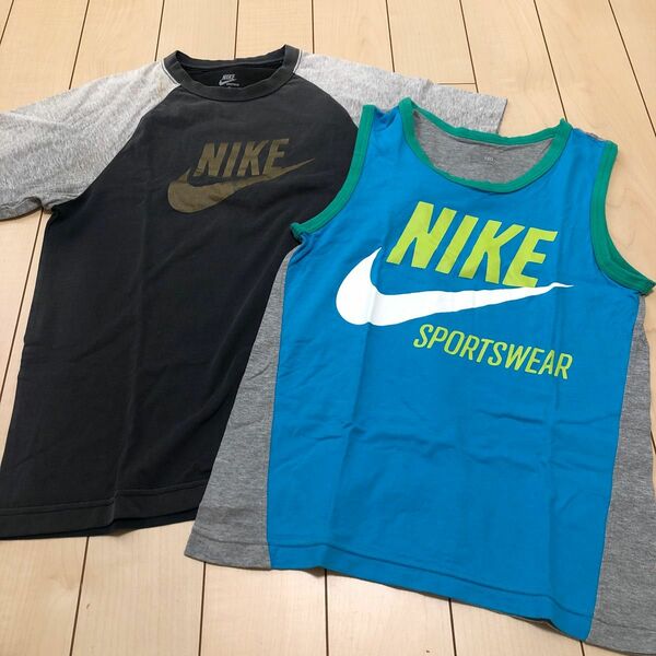 NIKE 半袖Tシャツ M、ノースリーブシャツ　サイズ150