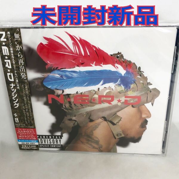 未開封新品　『ナッシング』　Ｎ．Ｅ．Ｒ．Ｄ　ファレル・ウイリアムス　2010年盤　UICS1215