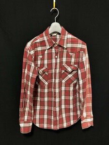 ◆LEVIS Red Tab　リーバイス 長袖ウエスタンシャツ チェック　 L　