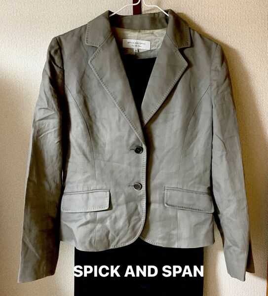 SPICK AND SPAN スピック＆スパン　ジャケット　36サイズ　テーラードジャケット レディースジャケット