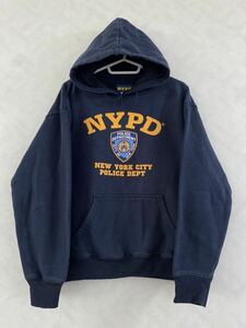 NYPD パーカー サイズM ニューヨーク市警察 ヴィンテージ 古着 New York City Police Department