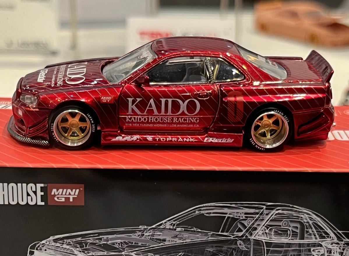 MINI GT ミニGT スカイライン R34 KAIDO WORKS 限定-