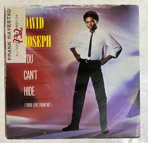 7' EP UK盤 David Joseph You Can't Hide IS101