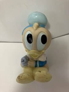 Хранение Donald Duck Mattel Inc 1991 мягкая виниловая фигура в то время Vintage 12.5