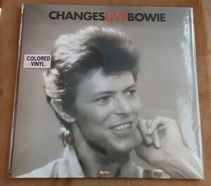 【RARE】 125 LIMITED PRESS DAVID BOWIE CHANGES LIVE BOWIE YELLOW COLOR 1LP デビッド・ボウイー デヴィッドボウイ　デヴィッド・ボウイ