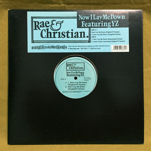 Rae & Christian Featuring YZ - Now I Lay Me Down 【12inch】 P-Vine Records - PLP-6335