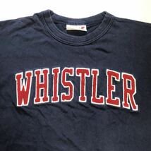 ◎ WHISTLER カナダ navy Tシャツ　サイズS ウィスラー　古着_画像2