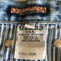 ◎ロサンゼルス購入！GUESS USA！デニムルーズフィットロングパンツ　カラー：デニムウォッシュ系　サイズ：38　ヒップホップ ストリート_画像5