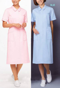 # weight of an vehicle ./ white garment nurse One-piece blue nursing .L size new goods nursing articles nursing clothing 