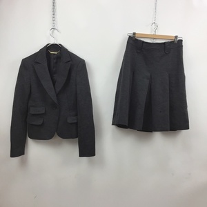 MICHAEL KORS/ オンワード樫山 スーツ セットアップ 上下セット ジャケット スカート ウール グレー サイズ4
