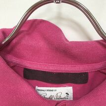 arnold palmer /アーノルドパーマー ポロシャツ 半袖ポロシャツ ブランドデザイン刺繍 ピンク サイズ3_画像7