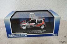 ユニバーサルホビー ルノー クリオ SUPER 1600 ”VIRAG” N°110-2003 Monte Carlo Rally 1/43 ミニカー ルーテシア_画像3