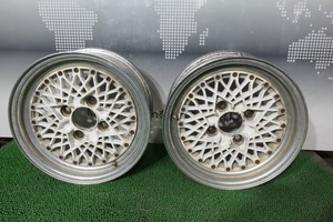 SpeedStar SSR　アルミホイール　14x6.0J　4H　114.3PCD　+22　2本セット　中古　／　23051114