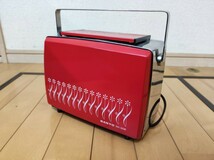 未使用か　当時物／サンヨー　自動トースター　SK-208　蓋付き／SANYO　パン焼き　昭和　レトロ_画像5