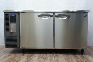 T854■HOSHIZAKI ホシザキ■テーブル型冷蔵庫■RT-150SDF-E■H800×W1500×D750ｍｍ　台下冷蔵庫 コールドテーブル■2018年製　434L 100V