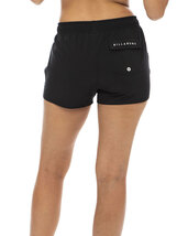 ★送料無料★2023春夏 新品【BILLABONG/ビラボン】SIDE LOGO TAPE SHORT BOARDSHORTS ボードショーツ BLK レディースL BD013-501_画像3