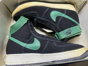 1995 NIKE AIR FORCE 1 HIGH CVS SC WASHED GREEN US8.5 新品 630098-032