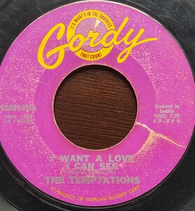 The Temptations I Want A Love I Can See The Further You Look The Less You See 7