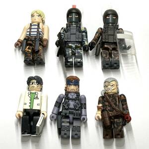 MEDICOM TOYmeti com toy KUBRICK Kubrick METAL GEAR SOLID2 Metal Gear Solid 2 6 piece set 