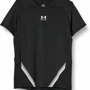 UNDER ARMOUR アンダーアーマー トレーニング半袖Tシャツ ノベルティフィッティド ショートスリーブTシャツ黒 メンズM