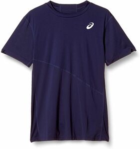 asics アシックス テニスウエア 半袖Tシャツ CLUB ショートスリーブトップ 2041A088 ネイビー メンズM 新品