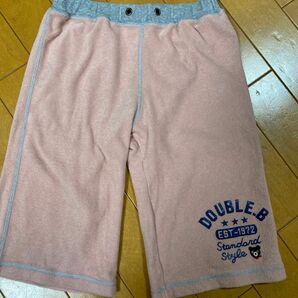 DOUBLE B ハーフパンツ　130cm