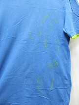 MAMMUT　マムート　Tシャツ　メンズL　青緑　半袖ウエア　半袖カットソー　アウトドアシャツ　キャンプウエア　半袖シャツ　05122_画像3