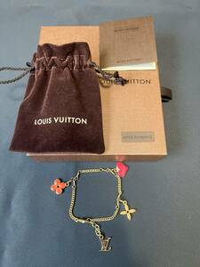 【中古】LOUIS VUITTON ルイヴィトン M65614 ブレスレット ブラスレ スウィート モノグラム マルチカラー アクセサリー 小物