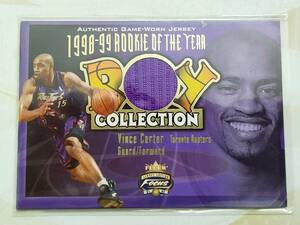 】Fleer 2001-02 Focus】Vince Carter●Game-worn Jersey