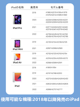 ipad　タッチペン　ペンシル　超高感度　誤作動防止　0遅延　ペン先もう１つ付き_画像1
