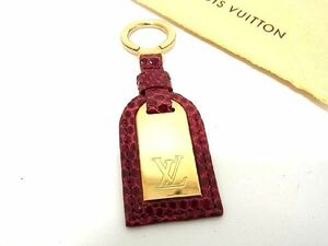 # finest quality # genuine article # new goods # unused # LOUIS VUITTON Louis Vuitton N90428porutokre Lizard key holder bag charm bordeaux series AK8233