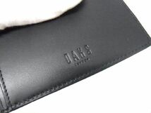 ■新品■未使用■ DAKS ダックス レザー 二つ折り 財布 ウォレット 札入れ カード入れ メンズ ブラック系 BB8605ケZ_画像5