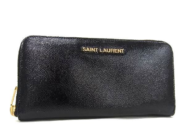 ☆極美品☆50Kg3631 SAINT LAURENT 鑑定済み サンローラン ラウンド
