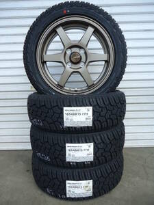 ヨコハマジオランダーX-AT☆165/60R15☆アゲバンアゲトラ軽バン軽トラハイゼットエブリーキャリーハスラーデリカミニNバンアトレーバモス