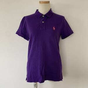 POLO RALPHLAUREN Ralph Lauren lady's polo-shirt XS polo-shirt with short sleeves 