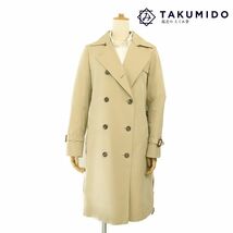 バーバリー BURBERRY トレンチコート サイズ38 FR018-610-52 ライナー付き ベージュ レディース 中古AB 272385_画像1