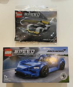 未使用　おまけ付　LEGO レゴ スピードチャンピオン マクラーレン Elva 76902