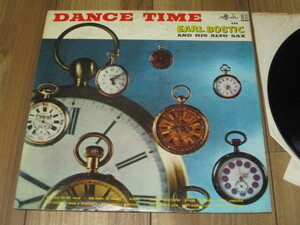 EARL BOSTIC AND HIS ALTO SAX アール・ボスティック アルト・サックス DANCE TIME ダンス・タイム 米 LP モノラル盤 針飛び ジャケ裂け