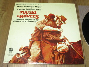 Wild Rovers 夕陽の挽歌 米 LP ジェリー・ゴールドスミス ウィリアム・ホールデン ライアン・オニール エレン・スミス 