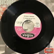 [7インチ] フランス盤 Jacques Dutronc ジャック・デュトロン L’Ane est au Four et le Boeuf est cuit フレンチポップス Disques Vogue_画像2