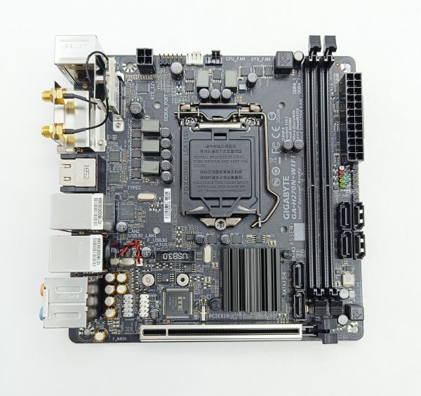 限定SALE高品質 099s GIGABYTE MiniITXマザーボード B550I AORUS PRO AX AMD B550チップ