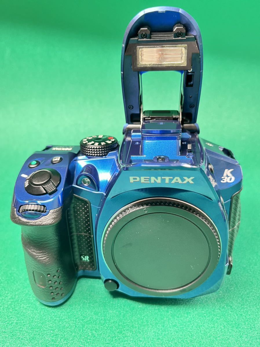 ペンタックス PENTAX K-30 レンズキット [クリスタルブルー 